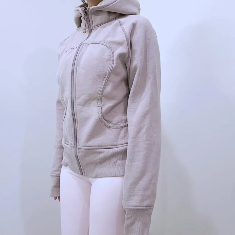 Lululemon Dusty Pink Fleece-Lined Hoodie